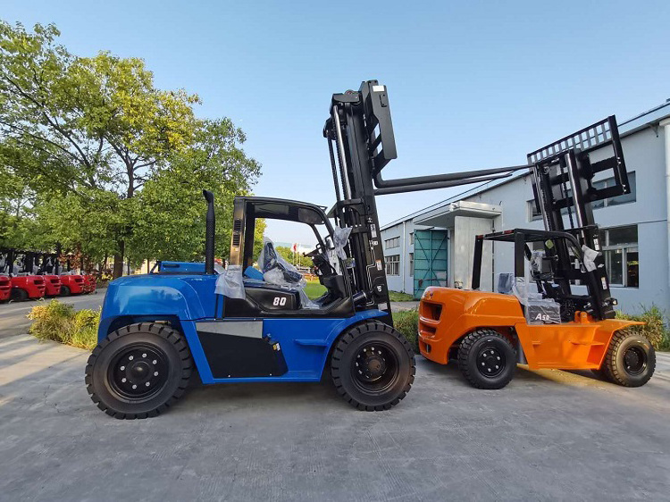 Brand New HELI CPCD80 8 Ton Forklift Good Price For Heavy Duty