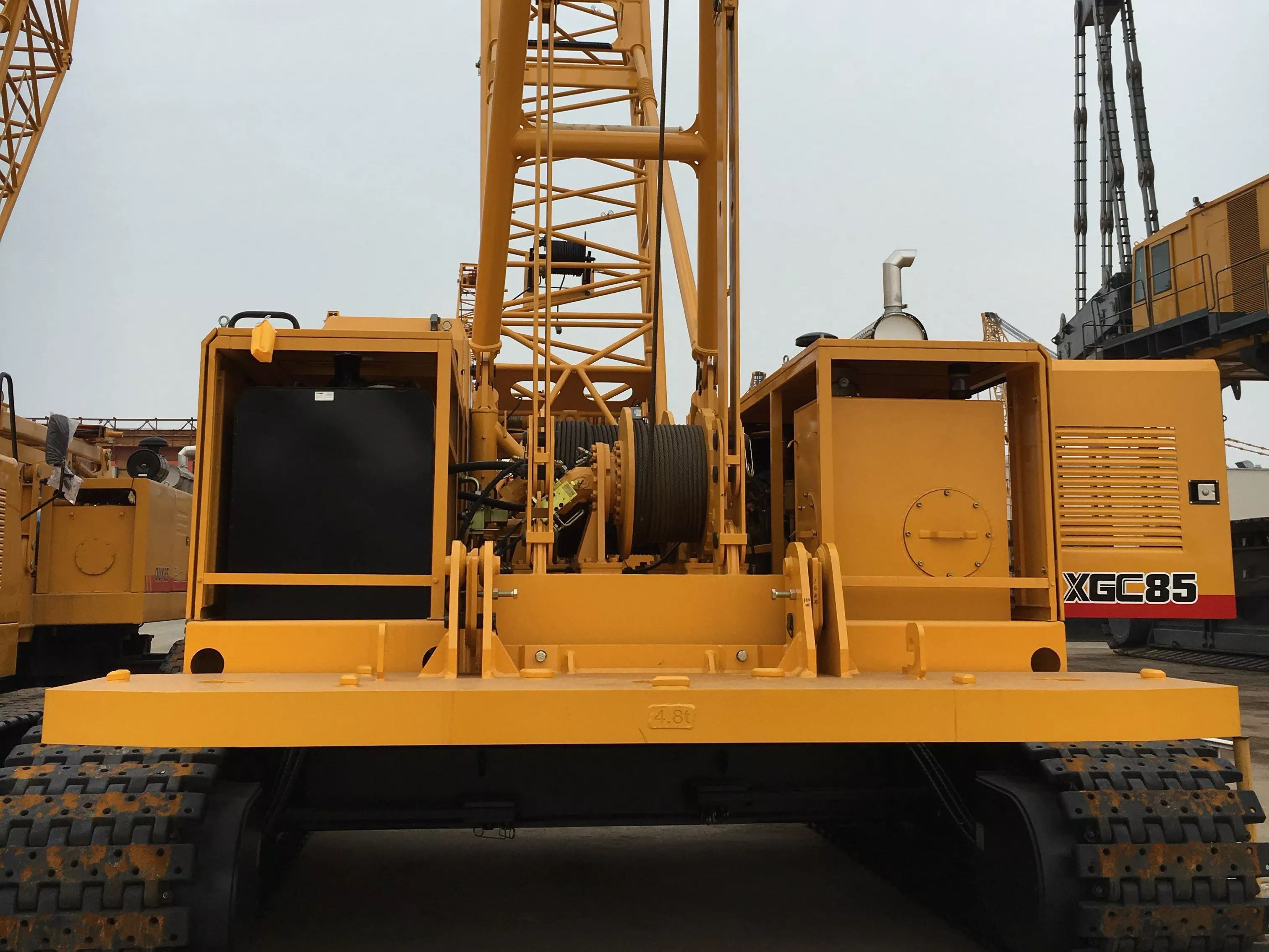 650 ton New Crawler Hydraulic Crane Grab Bucket For Aerial Work Platform With Ce Certificate XGC650