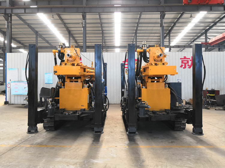 Mini Drill Rig Crawler 200M Double Wall Drilling Machine For Water Well