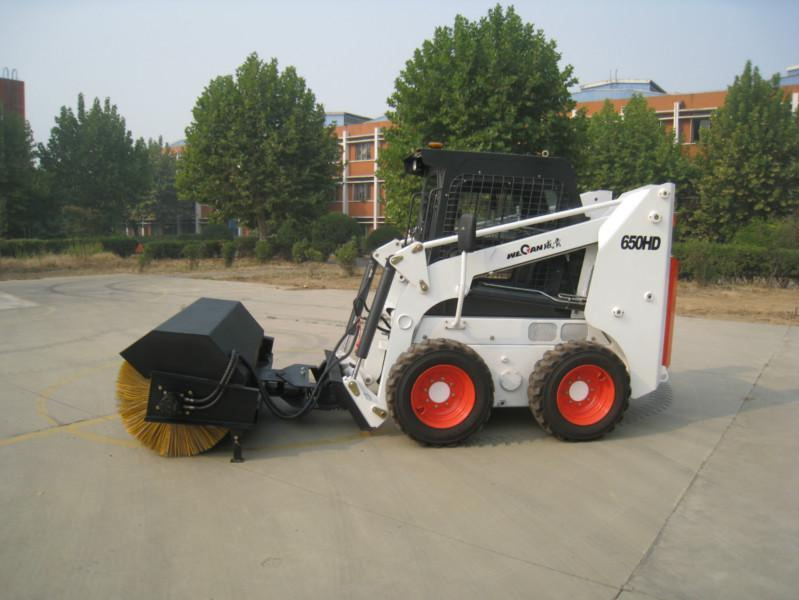 830Kg 40 Hp Mini Skid Steer Loader Used For Snow Removal Snow Plow