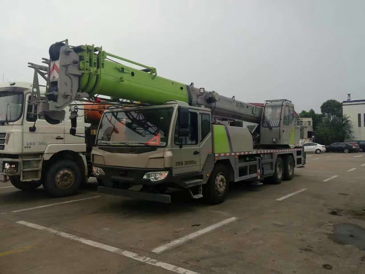 2024 Chinese famous brand Zoomlion 25 tons mobile truck crane QY25V QY25V531.5 for sale in stock