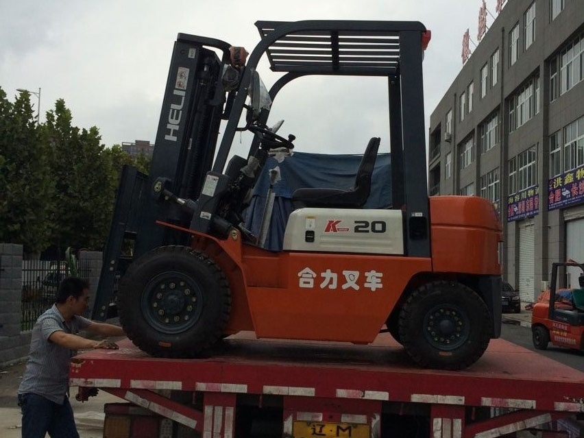 Heli forklift truck CPCD50 CPCD30 side lift diesel forklifts price spare parts for sale