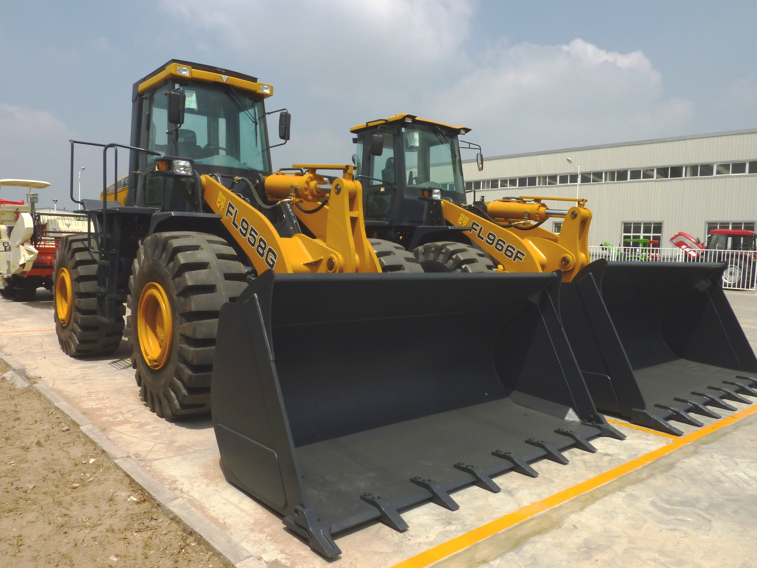 High standard 5Ton Wheel Loader Fl958G with Good Accessory