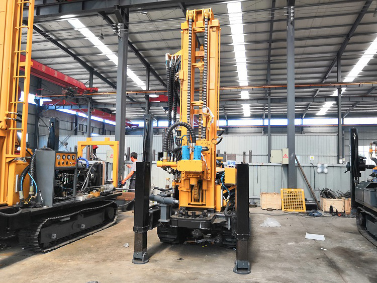 Mini Drill Rig Crawler 200M Double Wall Drilling Machine For Water Well