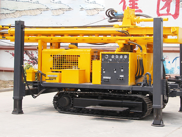 China Famous Brand HENGWANG Water Well Drill Rig Mining Drilling Machine HQZ220L