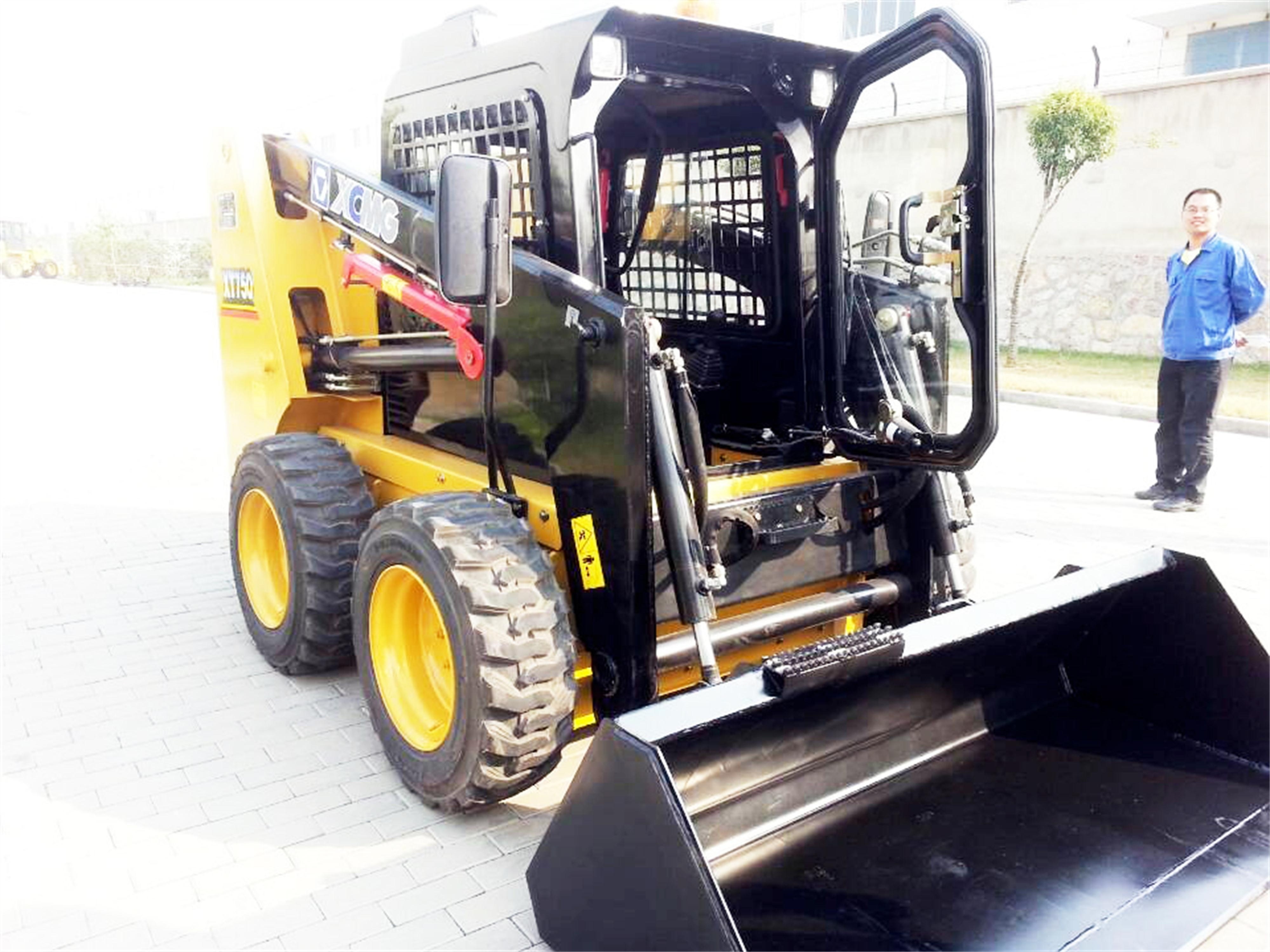 Hot small skid steer loader band XT750 electric steer loader for sale