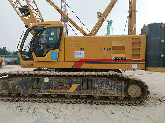 650 ton New Crawler Hydraulic Crane Grab Bucket For Aerial Work Platform With Ce Certificate XGC650