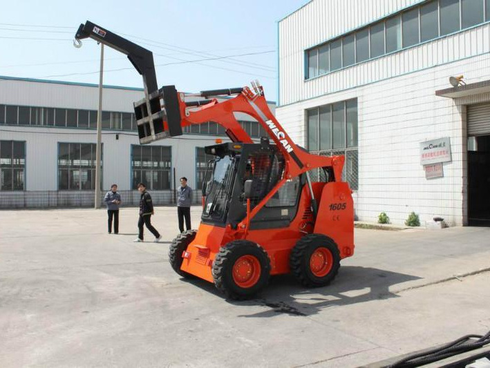 830Kg 40 Hp Mini Skid Steer Loader Used For Snow Removal Snow Plow