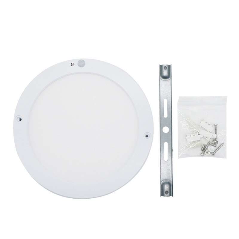 Ultra Thin 18W LED Round PIR Motion Sensor Ceiling Panel Light 4000K LED Down Light