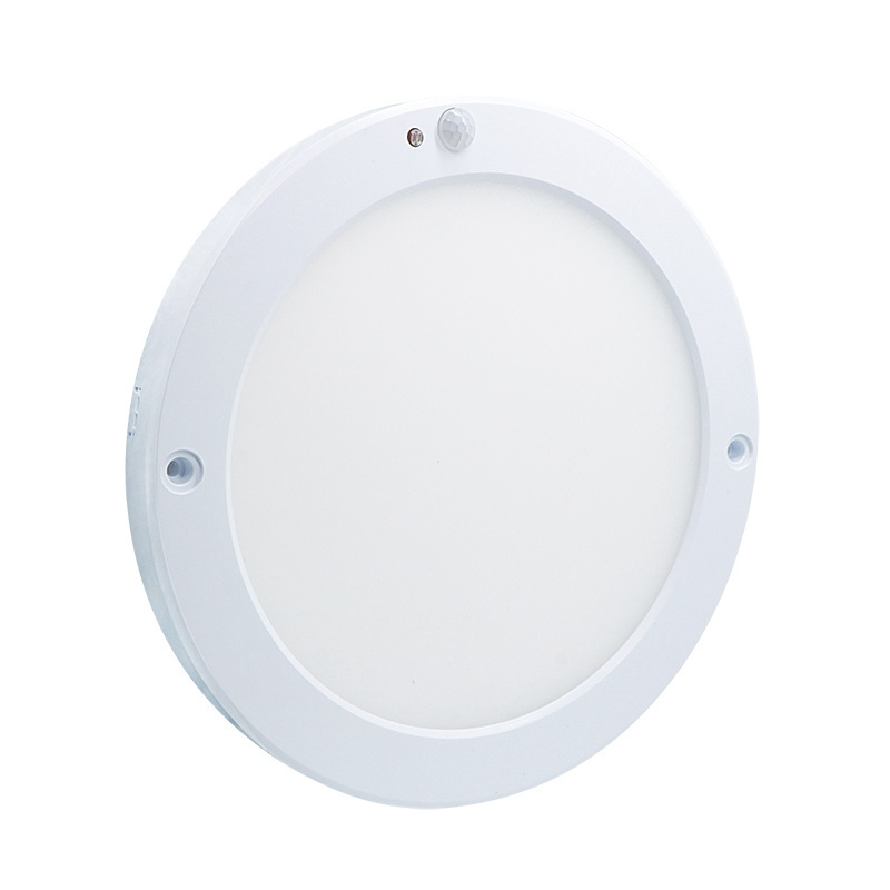 Ultra Thin 18W LED Round PIR Motion Sensor Ceiling Panel Light 4000K Light Control Induction Down Light