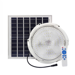 LED Solar Ceiling Light Pendant Lights 100W 200W 300W Outdoor Indoor Solar Powered Lamp With Line Corridor For Garden