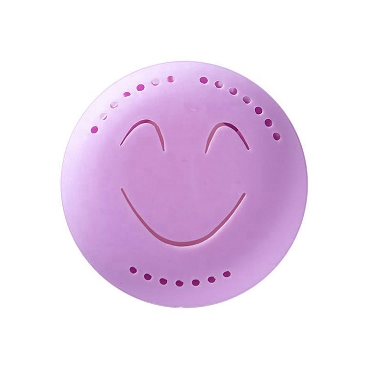 Paste smiley face box wardrobe freshener toilet shoe cabinet deodorant solid incense box air aromatherapy to remove odor