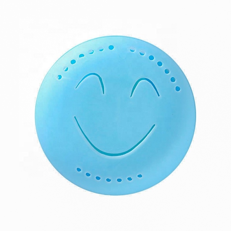 Paste smiley face box wardrobe freshener toilet shoe cabinet deodorant solid incense box air aromatherapy to remove odor