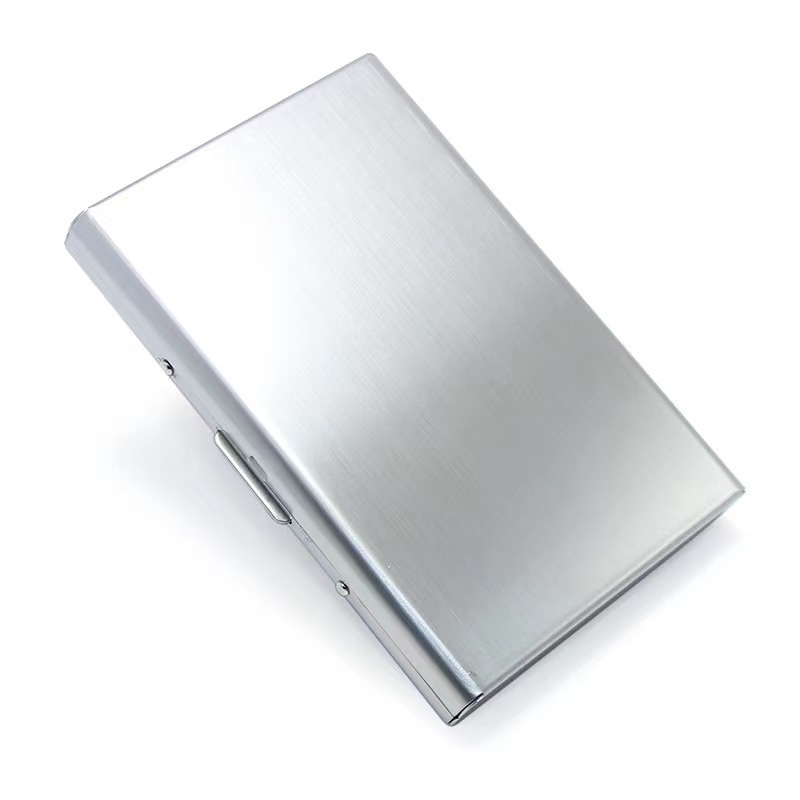 Direct factory manufacture of card holder Color stainless steel anti-magnetic anti-theft business card holder