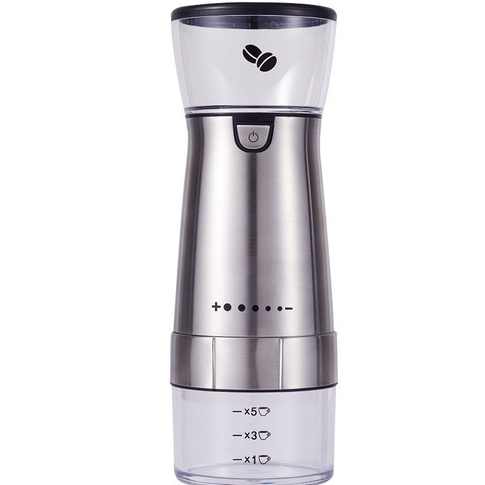 Steel Filter Manual Picking Fruit portable USB coffee bean grinder