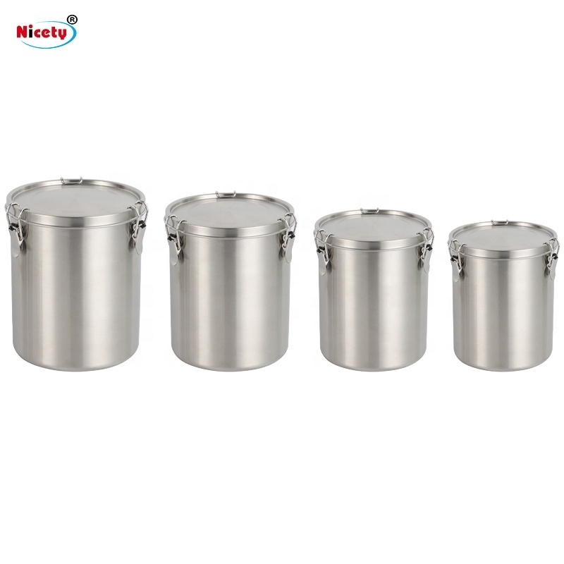 Nicety Customized Stainless Steel Airtight Coffee Container Tea Cans Coffee Storage Canister for Kitchen