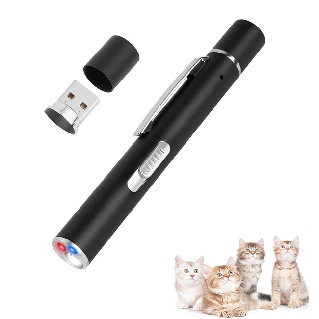 Nisoul High Power Laser Light Pen Playing Training Chaser Interactive Cat Toys for Indoor Cats Dogs Pet Pointer Toys Sustainable