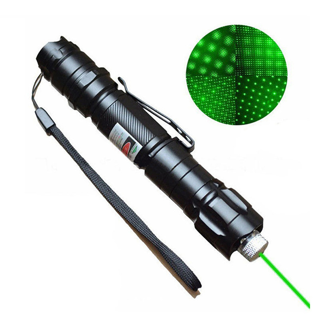 Nisoul high power shocking self defense  bleu burning laser gato puntero 5 watt laser pointer