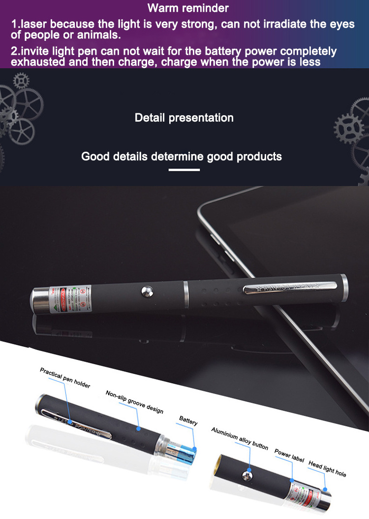 High Powerful Laser Pointer 303 532nm Beam Pen Green Laser Pointer With 18650 Battery And Charger Long Distance Laser Light