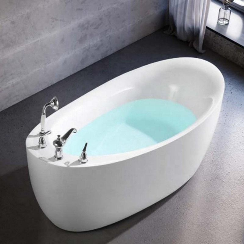 FOSHAN  freestanding bathtub bathroom water tub walk in big bath tubs indoor luxury soaking acrylic bathtub