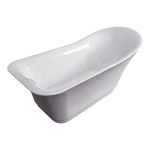 Ningjie new design acrylic soaking  bathroom  free standing acrylic bathtub