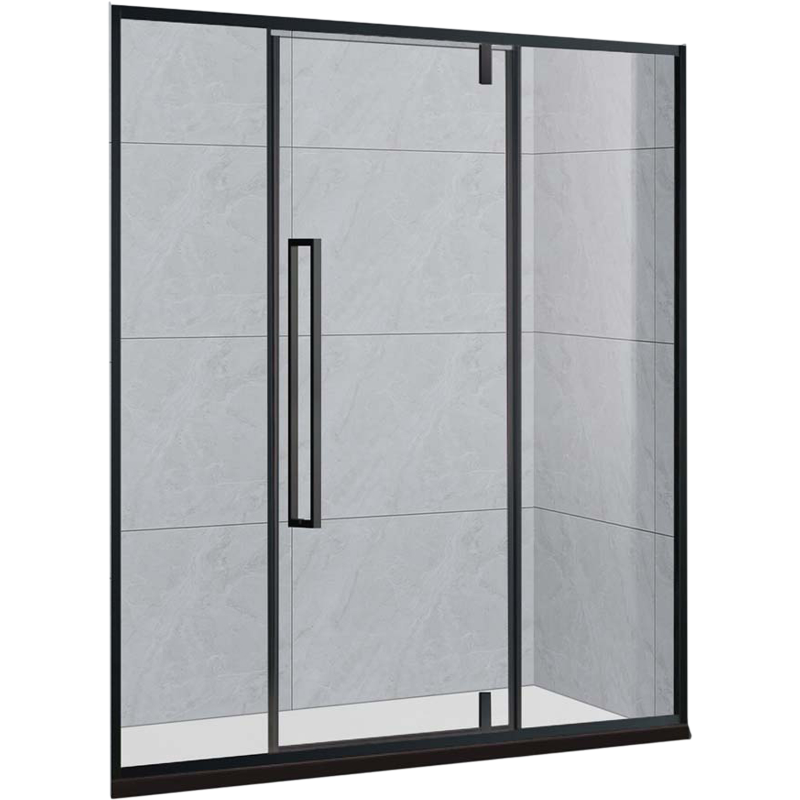 Ningjie   simple shower cubicle   glass shower door