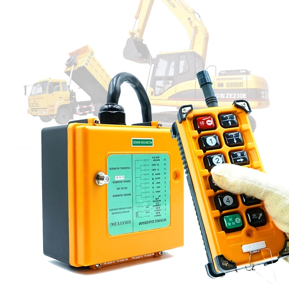 F23-A++  Hot selling industrial hoist lifting handle winch overhead crane forklift radio wireless smart remote control