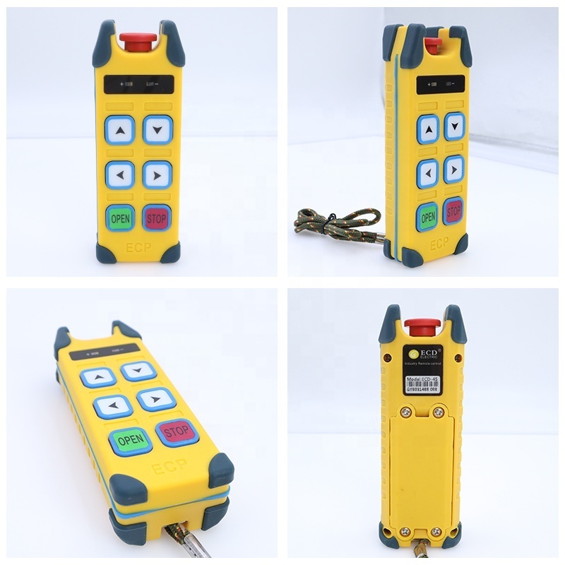 Factory Direct Selling Smart F21-4S Type Industrial Radio Remote Control AC / DC  Wireless Remote Control For Overhead Crane