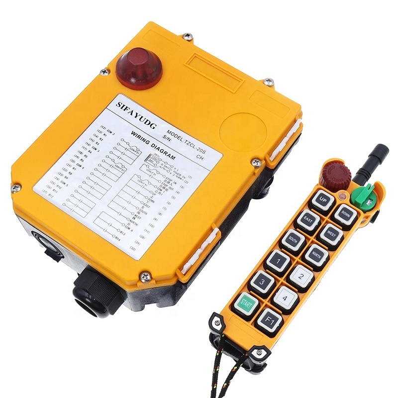 F24-12D Hot selling overhead crane electric hoist winch lifting handing industrial radio wireless remote control