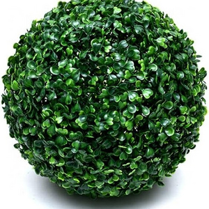 28CM plastic artificial topiary hanging  buxus boxwood ball