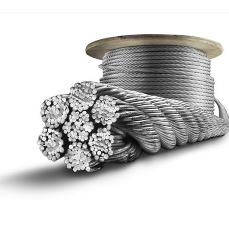 Galvanized Elevator 6x19 Stainless Steel Wire Rope For Sale