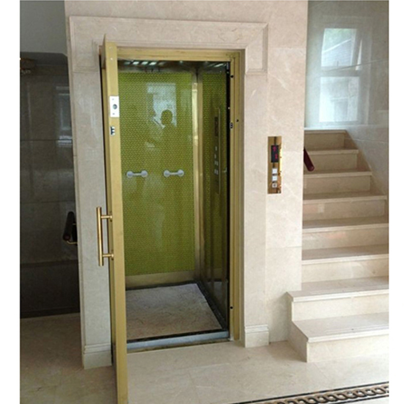 China Factory direct sale mini outdoor traction home lift Residential elevator