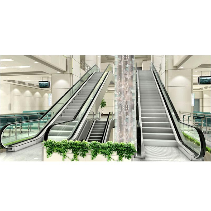 30 degree outdoor economical 6000mm height escalator with VVVF control system