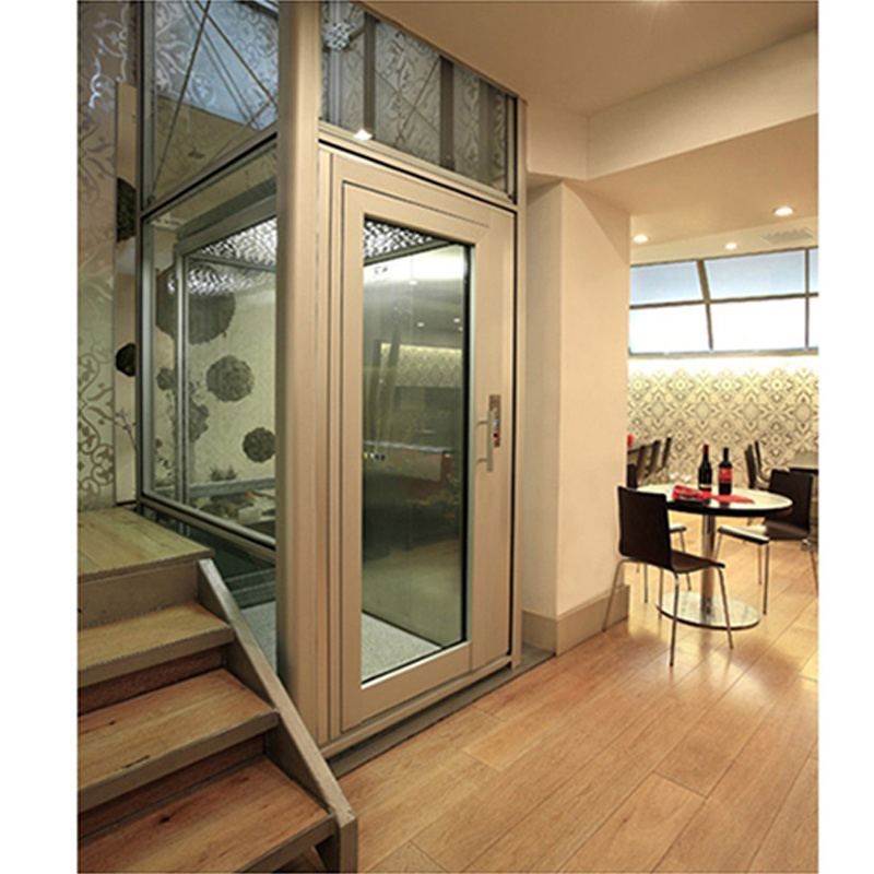 China Factory direct sale mini outdoor traction home lift Residential elevator