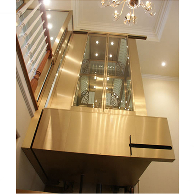 Customized color used modern home elevators for sale