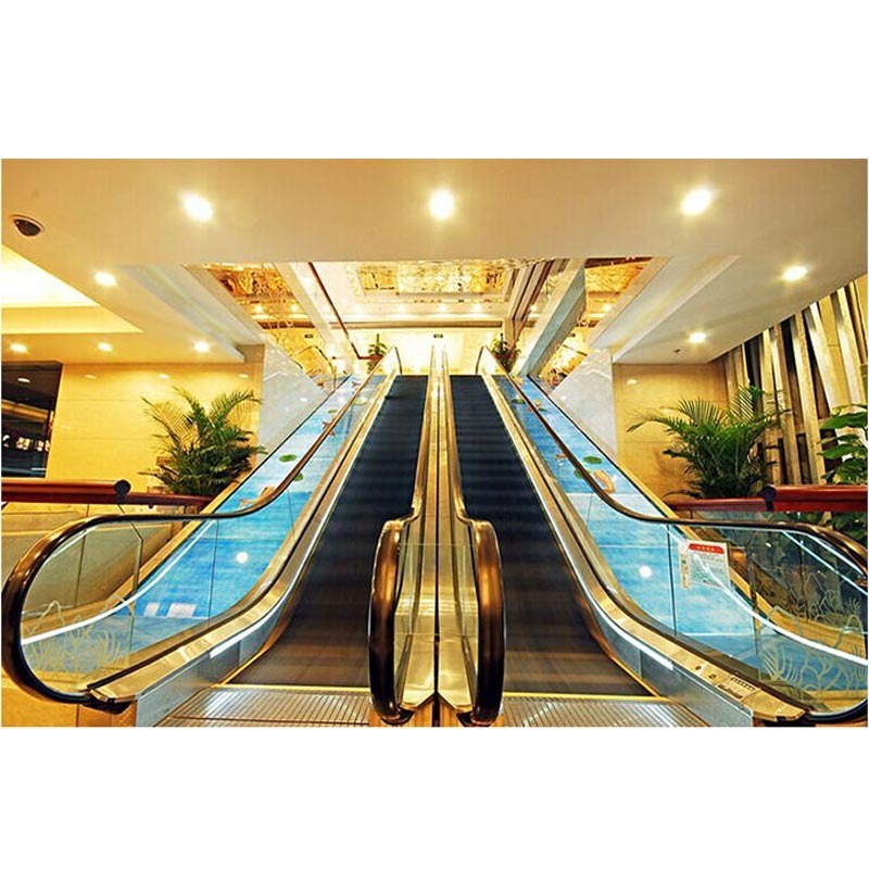 30 degree outdoor economical 6000mm height escalator with VVVF control system