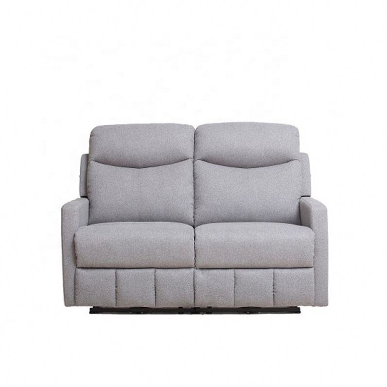 2 Seater Reclining Loveseat Modern Manual Sofa Reclinable Set For Living Room Home Theater Recliner