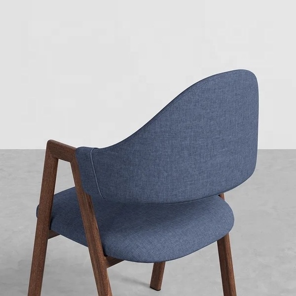 NOVA New Style Dining Room Furniture Dining Chairs Modern Luxury Blue Nordic Boucle Dining Scandinavian Chair