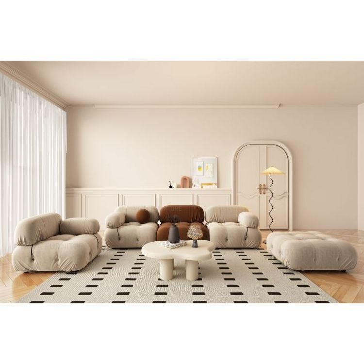 NOVA Modern Living Room Bellini Sofa Sectional Couch Modular Designer Mario Sofa Set