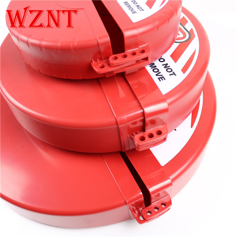 New type 25mm-635mm Red Nylon ABS Plastic gate valve lockout cover valve