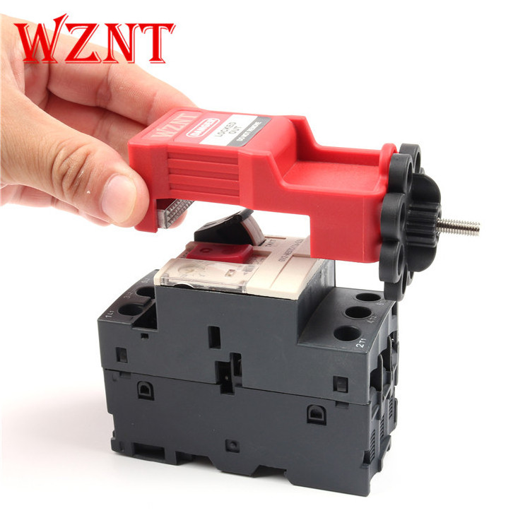 NT-D100 Industrial Motor Protection Switch MPCB GV2ME Circuit Breaker Lock Safety Lockout Device