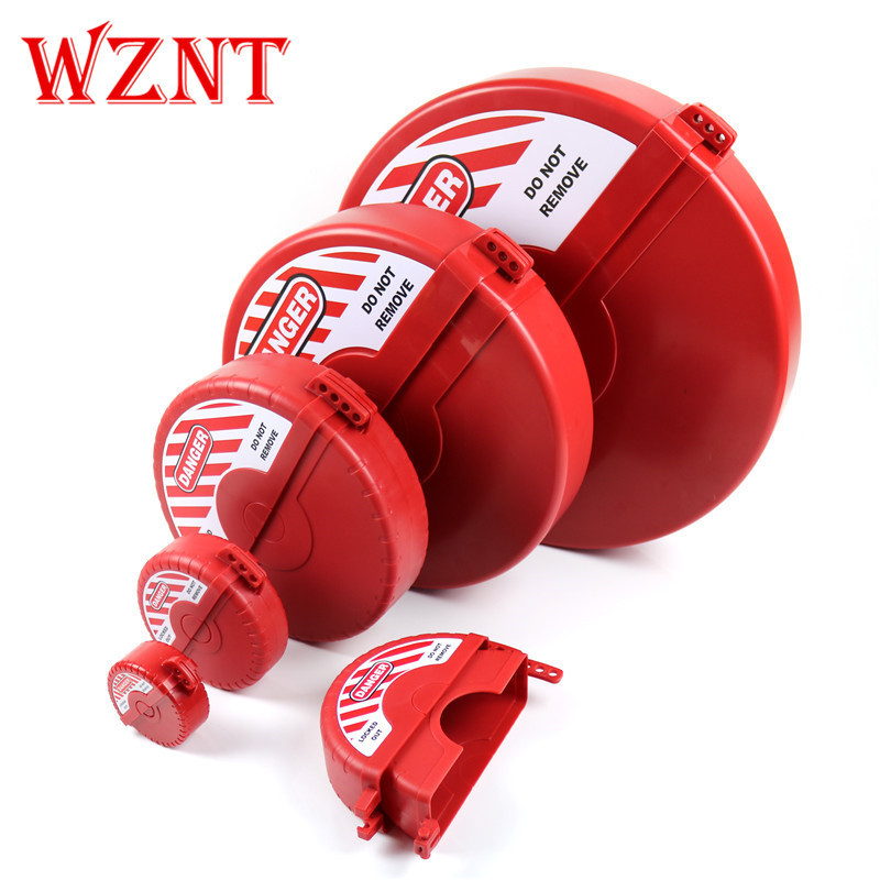 New type 25mm-635mm Red Nylon ABS Plastic gate valve lockout cover valve