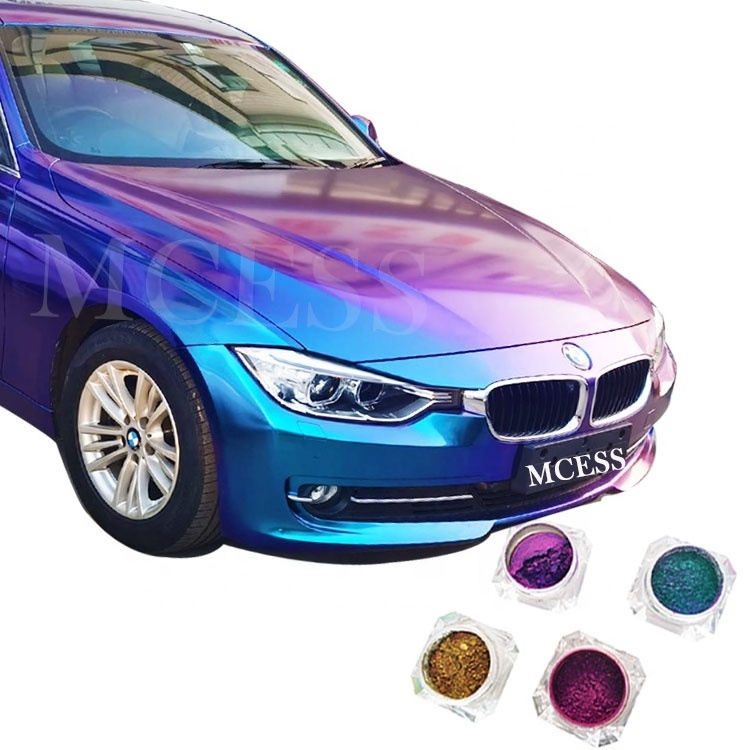 Chameleon car painting metallic interference pigments for chameleon car auto paints