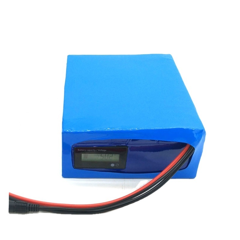 CNNTNY 48v 20ah 30ah lifepo4 battery pack with Power Display for Tricycle 48V 1000W