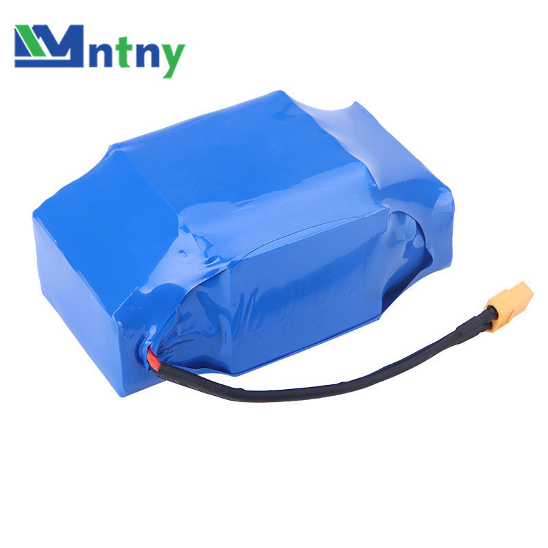 CNNTNY 36V rechargeable li-ion battery pack 4400mah 4.4AH lithium ion cell for electric self balance scooter hoverboard unicycle