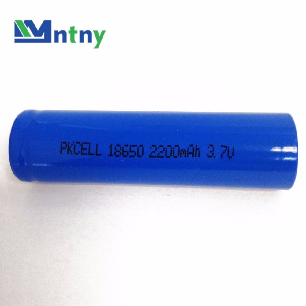 CNNTNY Lithium 3.7v 18650 2200mah Rechargeable Li-ion Battery for Led flashlight Torch cell Flashlight battery