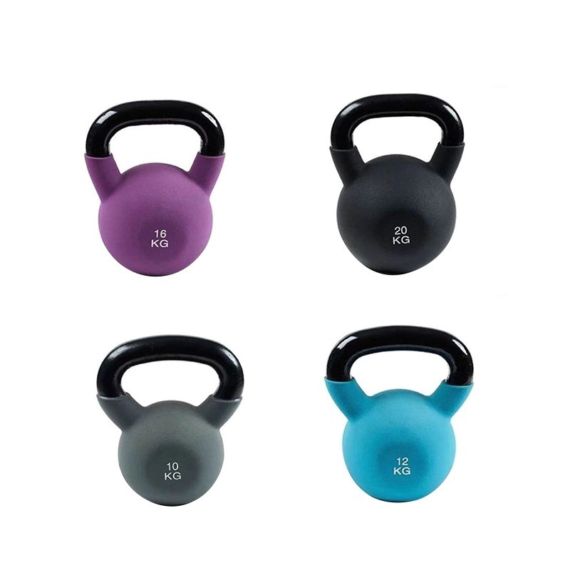 Wholesale low price cross training fitness gym strength adjustable custom logo competition cast iron Powder Coated kettlebell