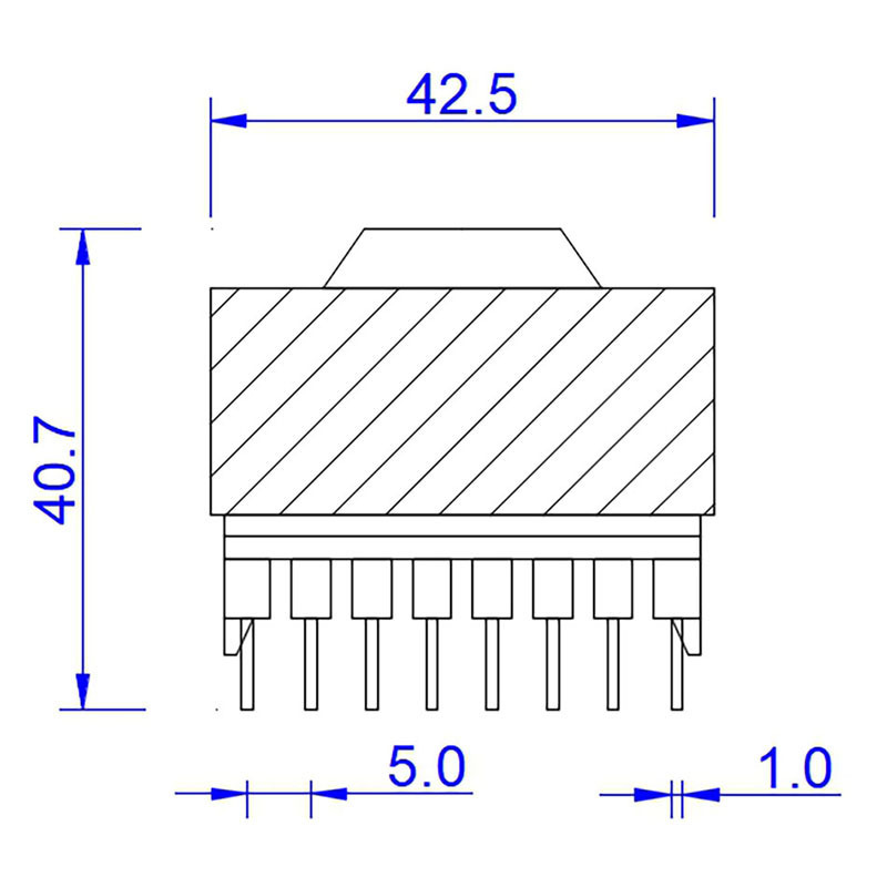 Electronic inverter  EC40 EC42  high frequency  transformer