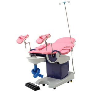 Delivery Motor Electric Gynecology Chair Multi-function Adjustable Intelligent Obstetric Table