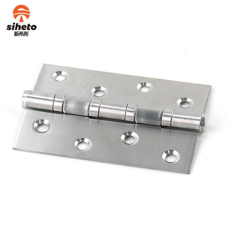 Online Shop Hot Selling Hinge Hardware 4 Holes  Stainless steel Wooden Door hinges